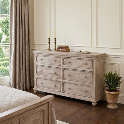 Commode 6 tiroirs Aruba Natural