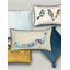 Coussin lombaire paon 14 po
