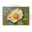 Reproduction d'art encadrée, "Scrambled Eggs" par Sunny Kitchen Morning Mood-833902588