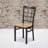 Prompton Window Back Metal Restaurant Chair-646773764