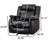 Manual Recliners Faux Leather Oversized Chair-693725560