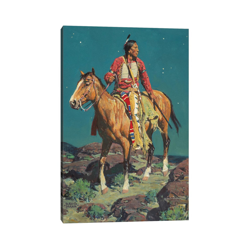 Full Moon Scout By David Mann - Wrapped Canvas Graphic Art by David Mann - Wrapped Canvas Print