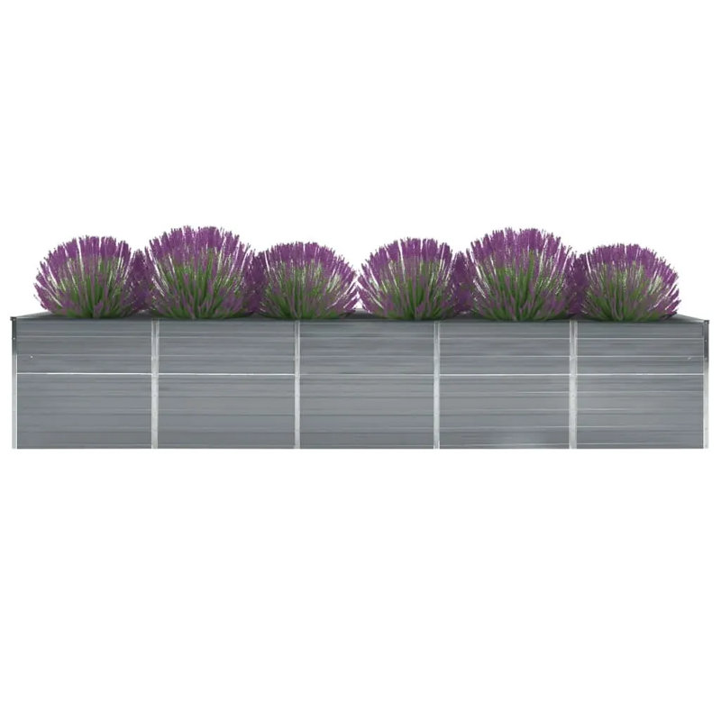 Oconnor Metal Planter, Grey