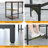 56.9" L Shaped Desk with Shelves Corner Computer Desk Large Table-1023504406