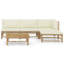 Ensemble de patio 5 pièces avec coussins Koerner-929725146
