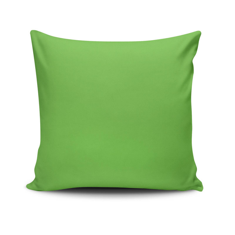 Coussin décoratif, 17,0 x 17,0 pouces, 50% coton / 50% polyester, lavable à la machine, repassable, rembourrage en silicone, fermeture à glissière dissimulée | Coussin décoratif doux et élégant pour le salon, la chambre à coucher et le bureau