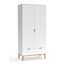 Oswaldo 2 Door Wood Wardrobe