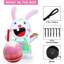 Lapin de Pâques avec œuf gonflable