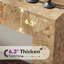 Console l 47,2 po en bois manufacturé, jaune-2139032924