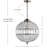 Tatianna 1 - Light Antique Brass/Clear Pendant-1511850340