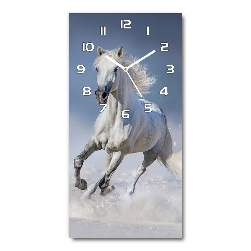 Jakaylah Glass Wall Clock