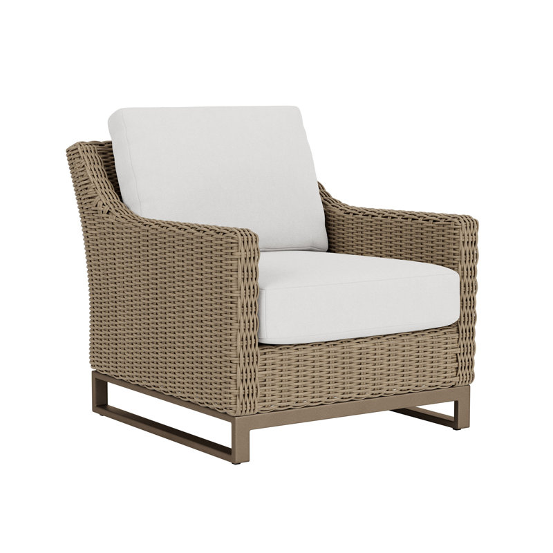 Milan Outdoor Lounge Chair, Stratosphere Cloud