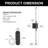 LED Wallchiere, Armed Sconces Battery Operated-484983686