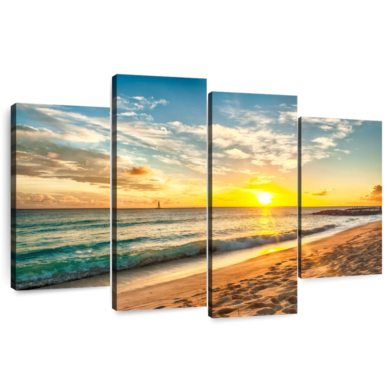 Gillard Striking Caribbean Gillard, 42'' H x 68'' W