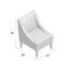 Upholstered Slipper Chair