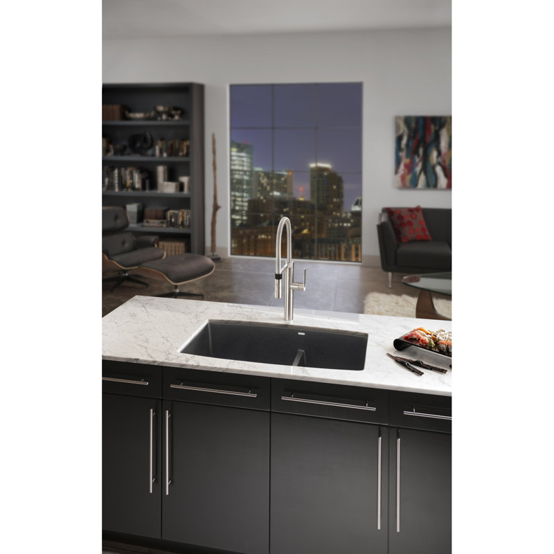 Hopewell Bar Pull, Brushed Satin Nickel, 11 11/32" Center to Center