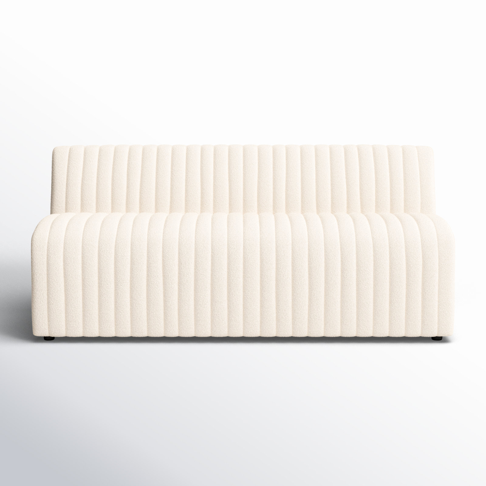 Brandt Bench, 31.5" H x 72" W x 28" D, Capri Oatmeal Boucle