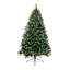 2.1m Pre-lit Artificial Rockingham Christmas Tree with Stand