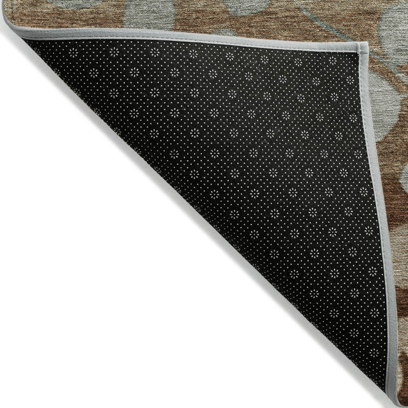 Tapis moka Xhevrie intérieur / extérieur lavable à la machine, Rectangle 5 pi x 7 pi 6 po