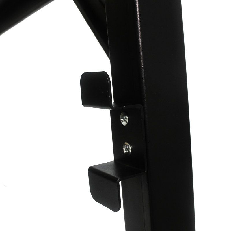Adjustable Metal Desk With Socket And Wooden Top - Functional Workplace Work Platform Stable Wood Meets Different Workshop Requirements