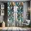 Ensemble de rideaux 4 pièces East Urban Home-846881530