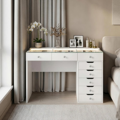 Nakeema Dressing Table with LED Lights