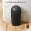 Poubelle à couvercle pivotant en plastique 10 gallons Grand-48140789