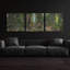 3 pièces d'art mural en verre acrylique Epic Art The Last Rainforest-100198651