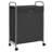 Rolling Laundry Hamper With Lid, 85 L Laundry Sorter With Wheels, Laundry Basket, Laundry Cart With Wheels For Small Space, Black