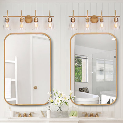 Everly Quinn Riitta Dimmable Bathroom Vanity Light & Reviews | Wayfair