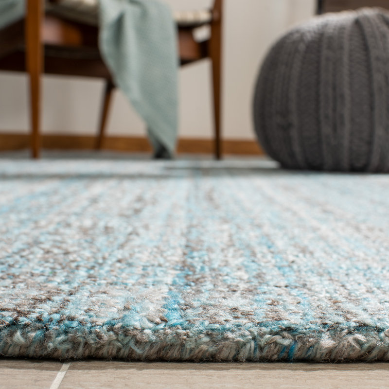 Tapis performance touffeté à la main Kenardo, Rond 4 pi