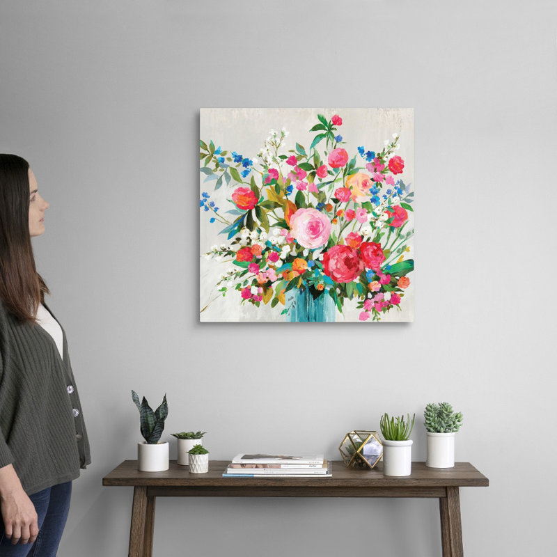 « Fresh commencements » par Allison Pearce, reproduction d’art sur toile, Toile tendue, H 24 po x l 24 po x P 1,25 po