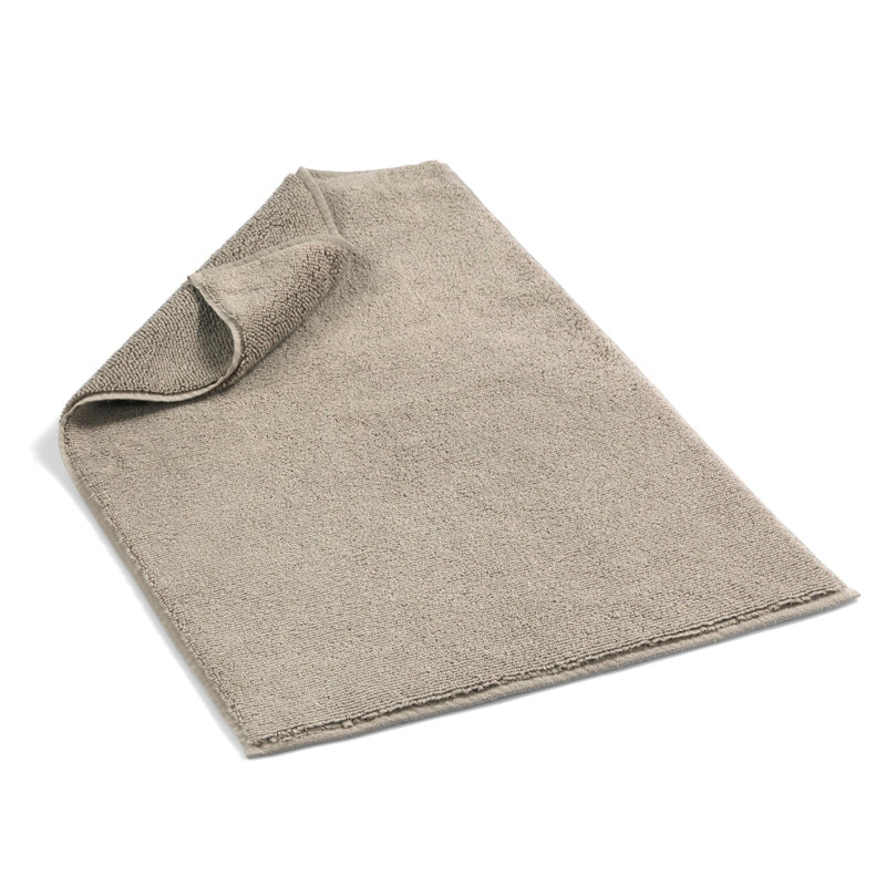 Tapis de bain Hashir, Gris chaud
