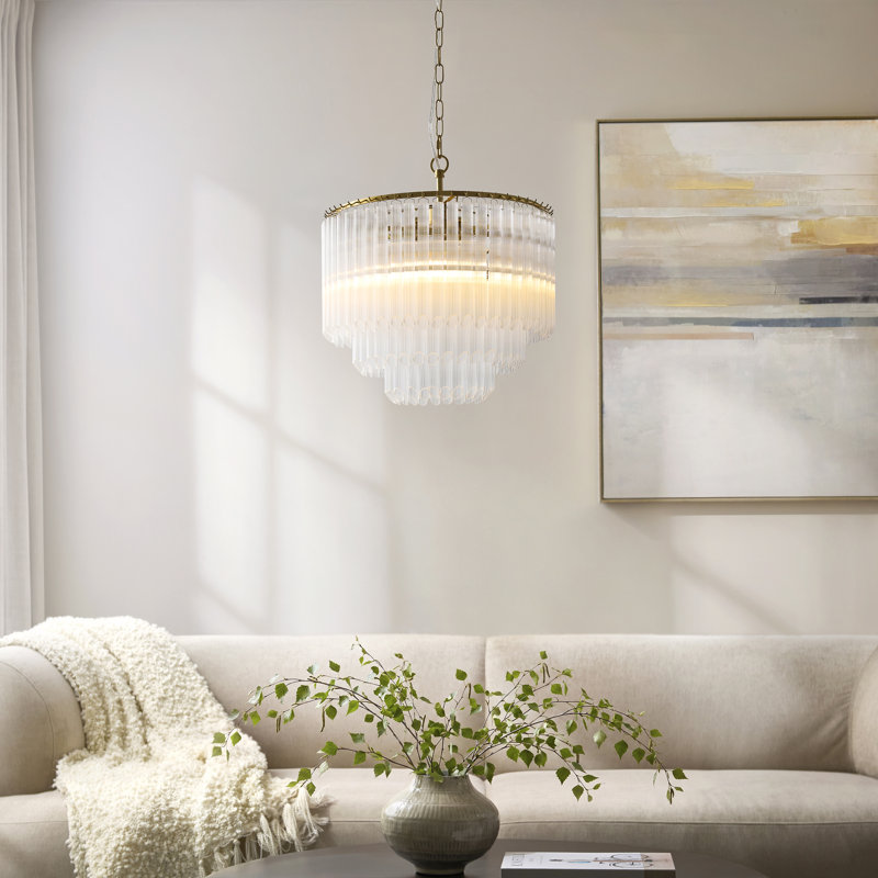 Romilly 3 - Light Unique/ Statement Chandelier, 3