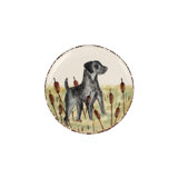 Wildlife Handmade Appetizer Plate