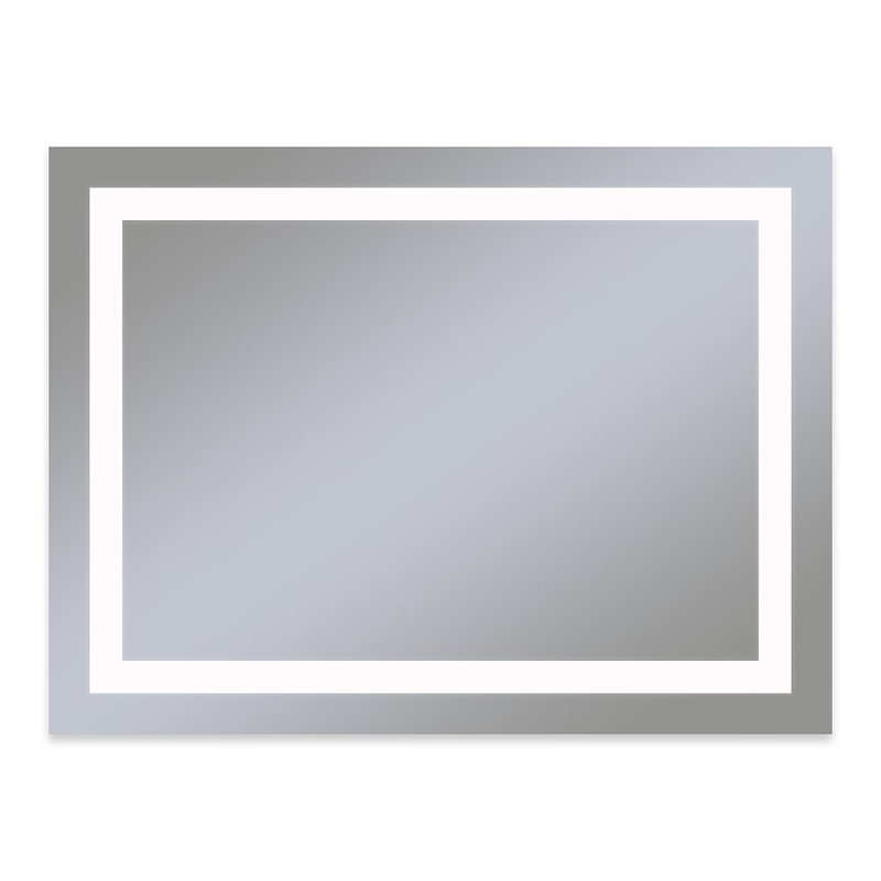 Miroir de salle de bain sans cadre