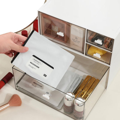 Desk Organizer with 4 Drawers