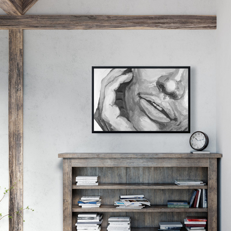 " Irresistible Lips ", 24" H x 36" W