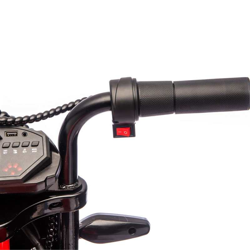 Motocyclette électrique 24V300W Kids Ride On XL, Rouge