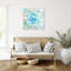 «Sweet Succulents I» par Cynthia Coulter, reproduction d'art sur toile encadrée