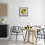 Kitchen Lemon with Leaf Black Framed Floater Canvas Wall Art by Regina Moore-30257093-30257112