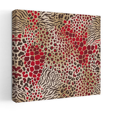 Art contemporain, girafe contemporaine, art zébré