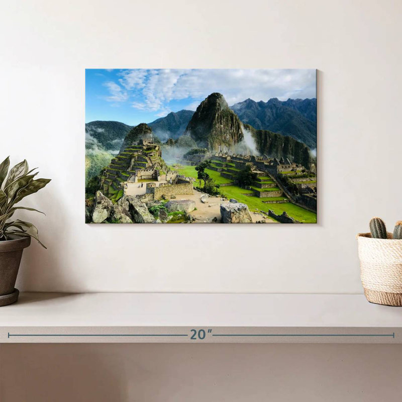 Ville de Machu Picchu, H 8 po x l 12 po