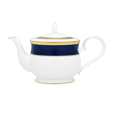 Noritake Odessa Cobalt 43 oz. Teapot