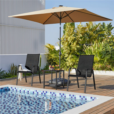 Stacking Patio Dining Armchair