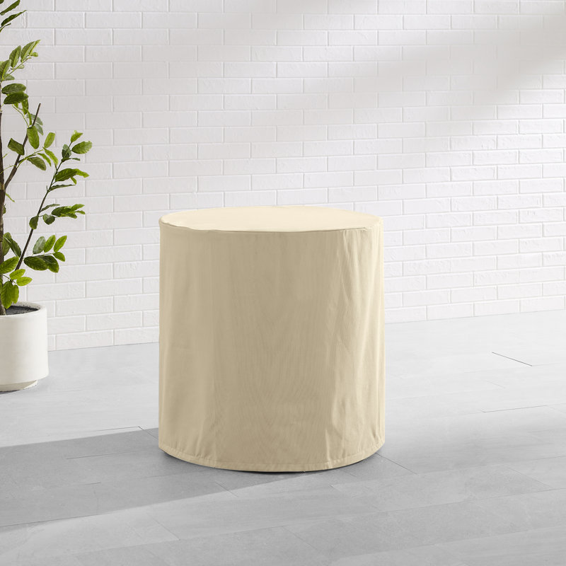 Outdoor Patio Table Cover, Tan, 28" H x 28" W x 28" D