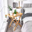 Tray Top Trestle End Table