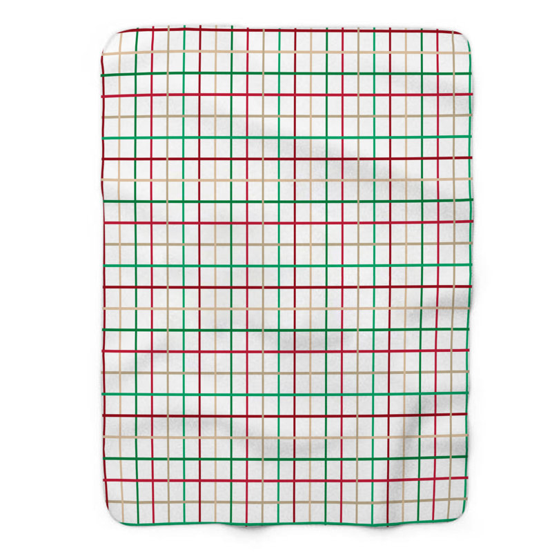 Motif de forme - 1 pièce Sherpa Premium Couverture 0133, L 60 po x L 80 po