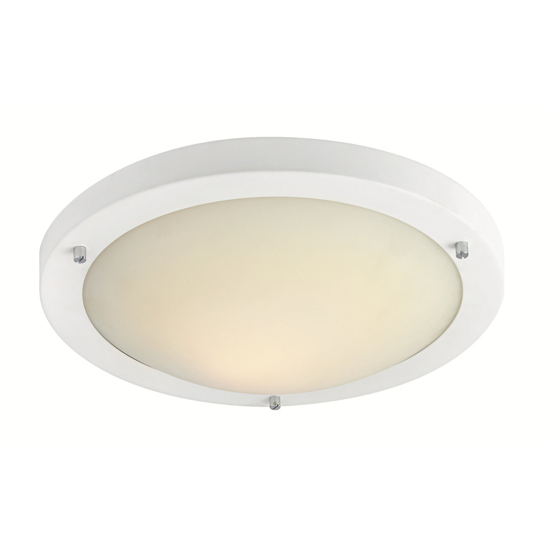 Rondo Glass LED Flush Mount