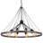 Daleysha 8 - Light Dimmable Sputnik Wagon Wheel Chandelier-1785936469
